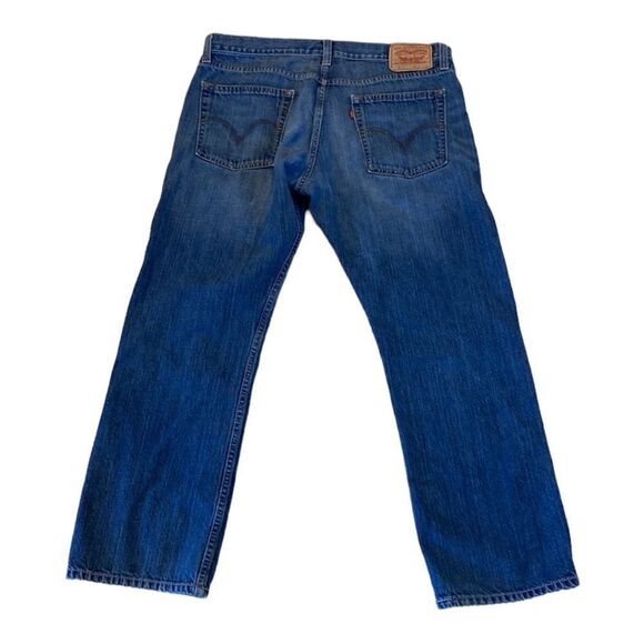 Levi’s 514 Men’s Denim Jeans Slim Straight Size 36x30 - Picture 4 of 10